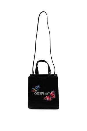 black polyester bag OFF WHITE KIDS | OGNA002S25FAB0021001